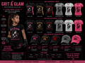 G&G Kids Contoured Tee - Strong Brave Stylish - 6 colors Black Pink Black Gold Black Red Heather Gray White Pink
