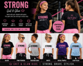 Grit & Glam Kids Strong T-Shirt Confidence Starts Young - 6 colors XS-XL