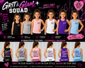 Grit & Glam Squad Kids Tank Top - 6 colors XS-XL Girls Only