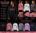 Grit & Glam Women's Lightweight Hoodie