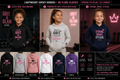 Grit & Glam Kids Lightweight Hoodie No Flare Sleeves - all 6 colors